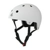 Triple8 Brain Saver Skate/Bike Helmet Lg-Xl Wht-Rbr
