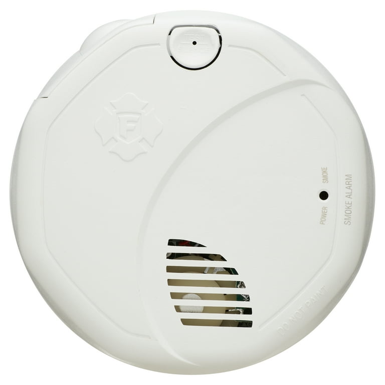First Alert BRK 3120B Hardwired Photoelectric and Ionization Smoke Alarm  with Battery Backup, 85 Decibels