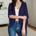thumbnail image 6 of Women's Casual Knitted Cardigan Open Front Long Sleeve Tops Outerwear Loose Fit Coat For Daily Wear Sweater Jackets, 6 of 8