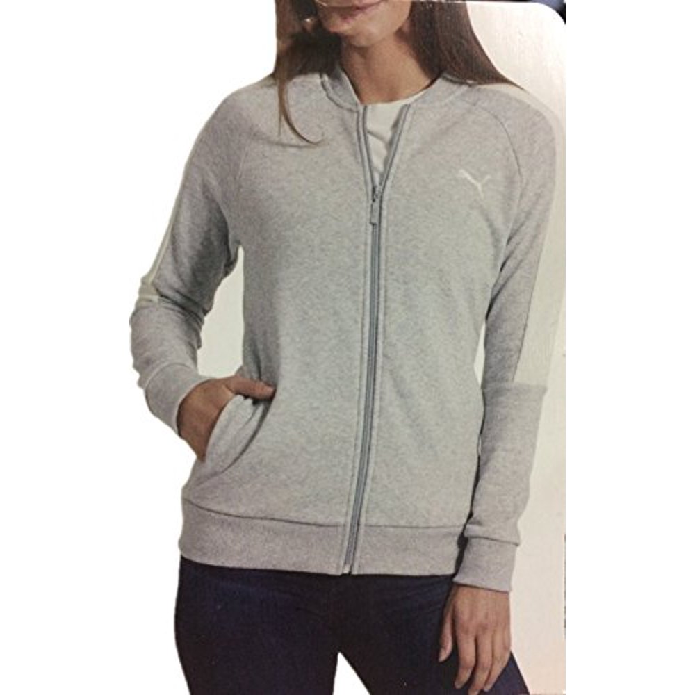 PUMA Puma Ladies Track Jacket (Lt Grey Heather, Medium)