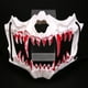 thumbnail image 4 of 2st Halloween two-dimensional half face bleeding mask tiger Yasha Tengu wolf nue mask dance performance mask, 4 of 5