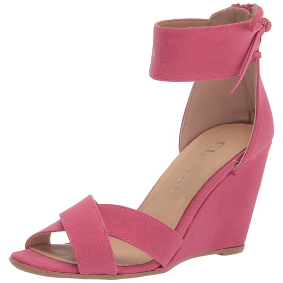 Chinese Laundry Women's Canty Wedge Sandal, Fucshia, 7.5