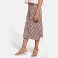 thumbnail image 2 of Kashish Dabu Block Printed Cotton Midi Skirt, 2 of 5