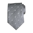 thumbnail image 3 of Traje de fiesta hecho a mano con decoración de corbata para hombre, para baile de graduación, fiesta, boda, trabajo de negocios Gris, 3 of 8