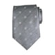 thumbnail image 3 of Corbata clásica a rayas para hombre, ideal como regalo de ceremonia de trabajo. Gris, 3 of 9