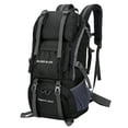 thumbnail image 5 of Mochila de senderismo y acampada de 45 l, gran capacidad, para montañismo, impermeable, para viajes, 5 of 5