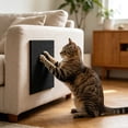 thumbnail image 4 of Trimmable Adhesive Cat Scratch Mat, Protective Claw Pad for Furniture, Walls, Tree Stands, Stairs & Scratching Posts, Topliu, 4 of 6