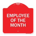 thumbnail image 1 of SignMission A-DES-RW-1818-23351 18 x 18 in. Designer Series Sign - Parking Stencil, Red & White, 1 of 1