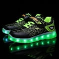 thumbnail image 4 of Kids Light Up Shoes Led Flash Sneakers with Spider Upper USB Charge for Boys Girls Toddles Best Gift for Birthday Thanksgiving Christmas Day, 4 of 6