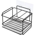 thumbnail image 1 of Jinsinto Kitchen Sponge Holder, Sink Basket, Kitchen Sink Organizer, Wall Mounted Storage Design,(black), 1 of 5