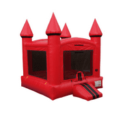RED CASTLE INFLATABLE JUMPER by Ultimate Jumpers