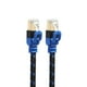 thumbnail image 2 of Matsuzay 10Gbps Cat7 Red LAN PVC plano Internet Cable Ethernet Cable Línea alámbrica PC Enrutador inalámbrico NAS Cables de audio/vídeo TYPE3 10M, 2 of 6