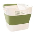thumbnail image 3 of Cesta plegable Macarena para la colada 30 L verde, 3 of 8