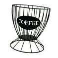 thumbnail image 4 of Soporte para cápsulas de café, cesta para almacenar cápsulas de café, centro de mesa, soporte para filtros de café reutilizables, versátil para negro sin tapa, 4 of 8