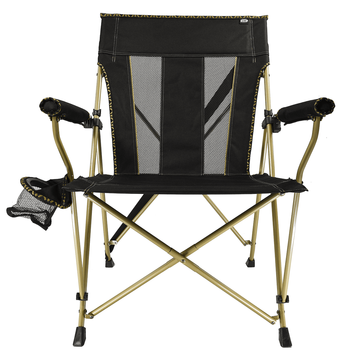 Equip Comfort Click XL Portable Outdoor Hard Arm Chair with Mesh