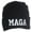 Navy, variant on Adult USA Made Embroidered MAGA Tight Knit Beanie - Navy