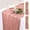 Dusty Rose, variant on Navy Blue Cheesecloth Table Runner 3.3ft Long Gauze Table Runner Rustic Wedding Cheese Cloths Decor for Wedding Bridal Baby Shower Birthday Party Wedding Decorations Boho Table Runner
