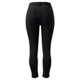 thumbnail image 2 of Gubotare Jeans Women Plus Size Women's Modern Skinny Denin Jeans (Black,S), 2 of 5