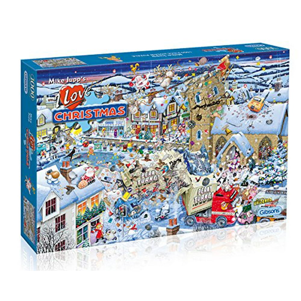 Gibsons Gibsons I Love Christmas Jigsaw Puzzle 1000 Pieces Walmart