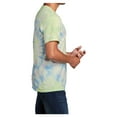 thumbnail image 3 of Yellow Rooster Men's Short Sleeve Tie-Dye Male Cotton T-Shirts Watercolor Spiral L, 3 of 6