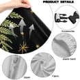 thumbnail image 7 of SCRAWLGOD Dragonfly Leaf Stars Moon Print Black Set of 4 Gaming Chair Covers Slipcovers with Armrest Covers Computer Chair Cover Soft Stretch Gamer Chair Cover Cat Scratch Proof, 7 of 7
