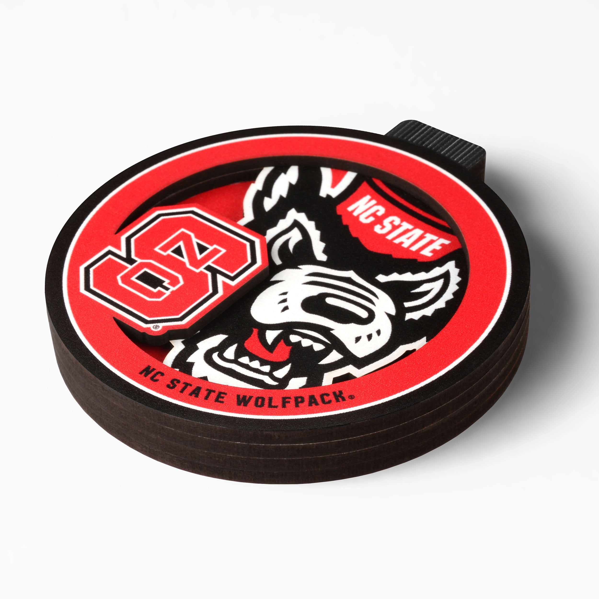 YouTheFan NCAA NC State Wolfpack 3D Logo Series Ornament
