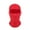 Red, variant on Solid Color Balaclava Ski Face Guard Outdoor Fishing Riding Cooling Neck Gaiter Full Head Windproof Sunscreen Headgear Grey