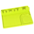 thumbnail image 1 of Soporte para cuchara, espátula de silicona, estante de almacenamiento, 6 ranuras, utensilios para colgar, resto, suministro de cocina, verde Jumpingount HA004432-05B, 1 of 7