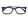 thumbnail image 3 of Jones New York Mens Plastic Square Eyewear Frame, Dark Purple J773. 56mm, 3 of 6