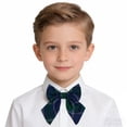 thumbnail image 2 of Purcolt Boys Pre-tied Tie Elegant Comfortable Adjustable Ties Toddler Tie for School Uniforms Party Graduation, 2 of 7
