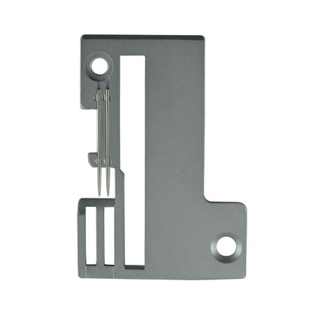 #754005003 (#141000336) Throat Plate Fits Necchi S3010, White 1500,1600,1634 Overlock Serger Sewing Machines
