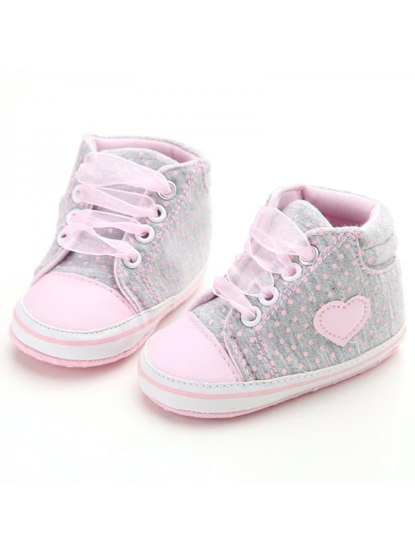 Fymall - Newborn Baby Girls Laces High 