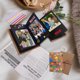 thumbnail image 2 of Portable DIY Scrapbook With Thick Paper Folding Hardcover Black Page Small Photo Album Memory Book Keepsakes Gift, 2 of 4