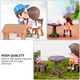 thumbnail image 3 of Juego de 5 muebles y sillas para jardín de hadas en miniatura., 3 of 6