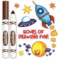 thumbnail image 5 of Crayola Replacement Non-Toxic Marker Pack, Conical Tip, Brown, Pack of 12, 5 of 6