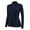 Z-Navy, variant on Women's Athletic Half Zip Pullover Sweatshirt Workout Top Crop Quarter Zip Pullover Yoga Running Jackets(Z-Purple,XXL)
