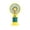Yellow, variant on Portable Macaron Mini Fan, 3 Speed ​​Settings, USB Rechargeable, Suitable for Outdoor Sports Travel andDaily Use (Little Flower/Yellow)