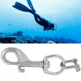 thumbnail image 3 of Single End  Snap, D  Shackle Light Torch  Single End  Snap, for Underwater Equipment Water Yacht  Diving Outdoor Use Diving Accessory, 3 of 8