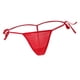 thumbnail image 5 of Moda mujer tangas con cordones T-back ropa interior vendaje lencería despedida de soltera rojo Salvador Braguitas de mujer con braguitas, 5 of 7