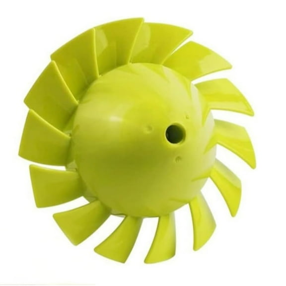 2 Pack Replacement Fan Leaf Blower Fan Part High Efficiency Fan Part Plastic Texture Suitable for Outdoor Blower