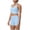 Sky Blue, variant on Bovxnpu Workout Sets for Women 2 Piece Tracksuit Set Athletic Yoga Outfits Outdoor Yoga Active Wear Camisole With Shorts Active Wear Set