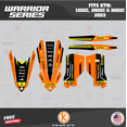 thumbnail image 2 of Kalair GFX Graphics Kit for Ktm KTM Enduro 2-Stroke 125XC,250XC and 300XC (2023) Warrior Series, 2 of 5