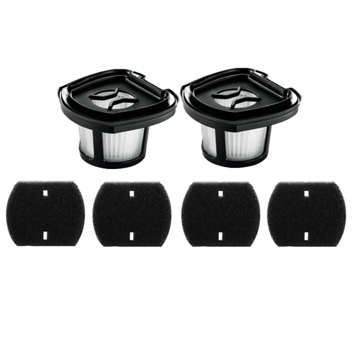 2 Pack Handheld Vacuum Filter for Pet Hair Eraser Lithium Ion Hand