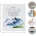 thumbnail image 5 of Christian Canvas Wall Art, Isaiah 43:19 - Framed Mountain Scripture Art, 11x14 Inch, 5 of 5