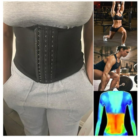 

Cathalem Corset Lace Bodysuit Yoga Underbust Belt Shaper Body Vest Slim Womens Waist Shapeware Corset Underwear Black XX-Large