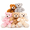 multicolor-5pcs, variant on Tezituor 10 Packs Teddy Bears Bulk 12" Teddy Bear Stuffed Animals Plush Toy