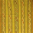 thumbnail image 1 of Ahgly Company Indoor Square Southwestern Yellow Country Area Rugs, 4' Square, 1 of 4