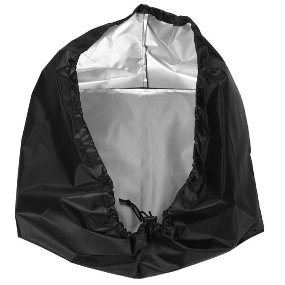 GARVALON Outdoor Charger Cover Rainproof Protection 1Pack 15.7x12.6x7.9in Black Rectangular