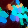 thumbnail image 7 of Glow in the Dark Rocks 100 Pcs, Yellow Luminous Garden Pebbles for Walkway Planter Aquarium Patio Yard Decorative Stones, 7 of 7