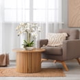 thumbnail image 4 of INNVELLO 23'' Artificial Orchid Flowers with Paper Pulp Pot  Plant Silk Floral for Home Decor, 4 of 7